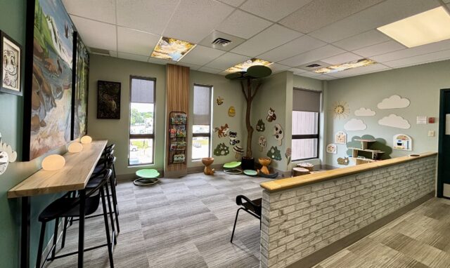 GHC newly renovated pediatric waiting room